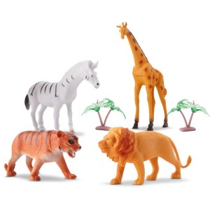 Miniatura Colecionavel Kit Animais Selvagens C/acesso-108190-65708