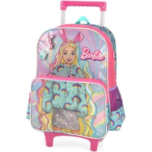 Mochila Infantil Com Rodinha Barbie Gd Pk-095645-57856