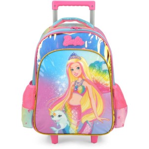 Mochila Infantil Com Rodinha Barbie Gd Vd-095635-54859