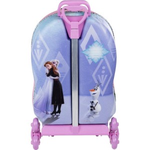 Mochila Infantil Com Rodinha Frozen Elsa-100623-91308