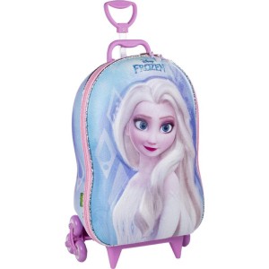 Mochila Infantil Com Rodinha Frozen Elsa-100623-91419