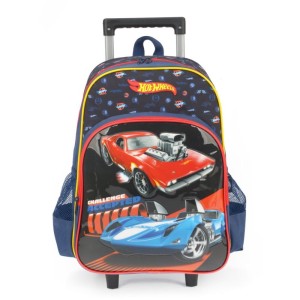 Mochila Infantil Com Rodinha Hot Wheels Gd Az-095621-28375