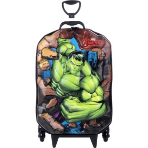 Mochila Infantil Com Rodinha Hulk-100616-11785