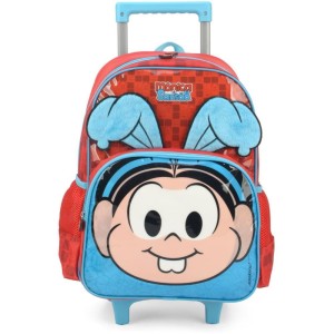 Mochila Infantil Com Rodinha Monica Gd Vm-095599-15784