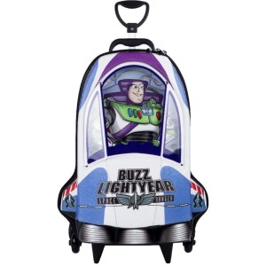 Mochila Infantil Com Rodinha Toy Story Buzz Nave-100620-21709