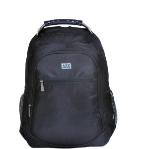 Mochila Para Notebook Executiva 3 Bolsos Preta-100693-43206