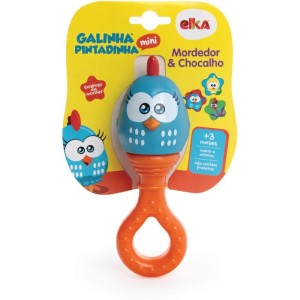 Mordedor Infantil Galinha Pintadinha Mini Chocal-068211-35653