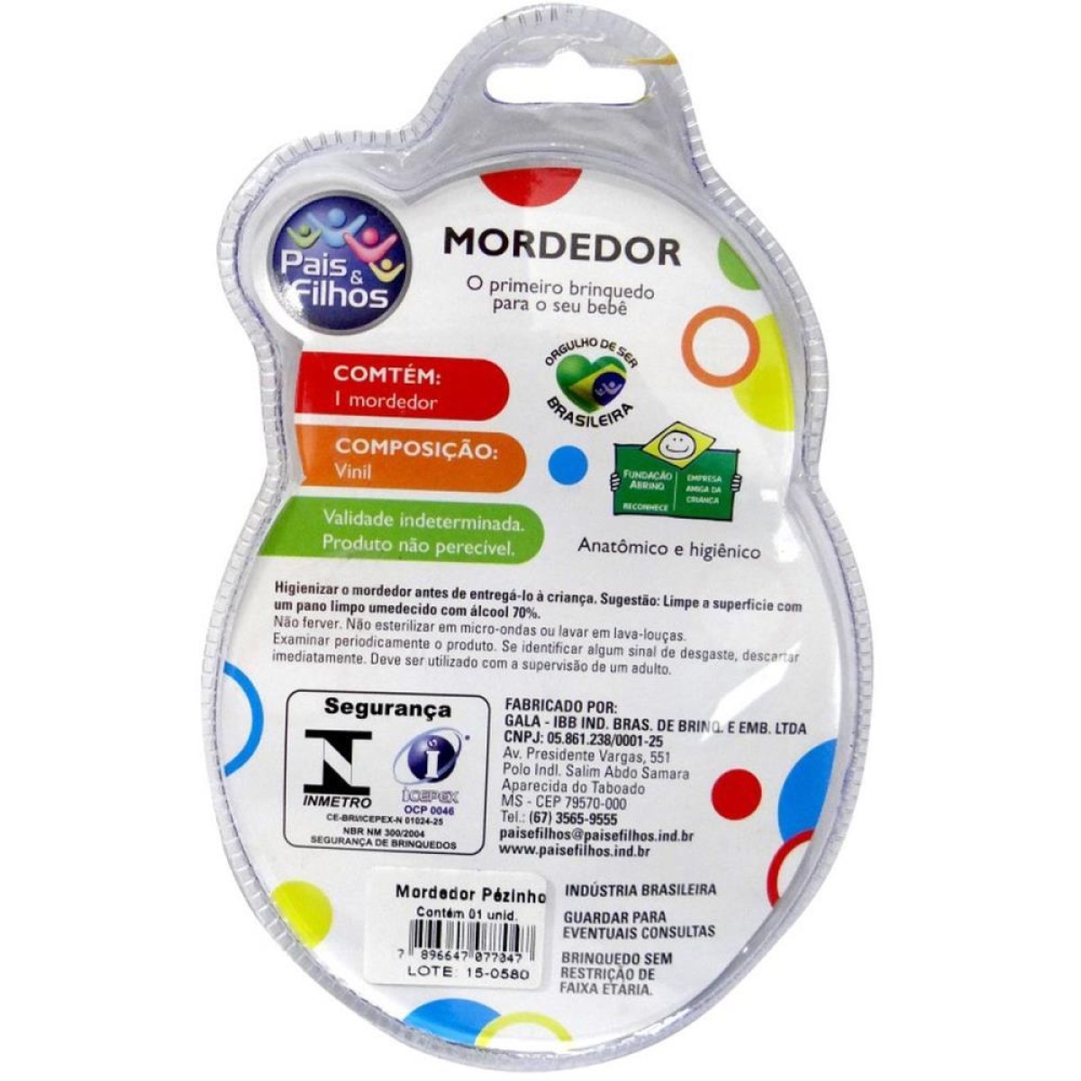 Mordedor Infantil Pezinho Sortido-047963-49767