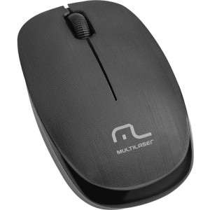 Mouse Optico Sem Fio 1200dpi 2.4ghz Preto-062733-24365