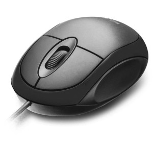 Mouse Optico Usb 1200dpi Classic Preto C/scroll-087285-17736