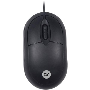 Mouse Optico Usb Espanha 1.000 Dpi Preto-040097-22420