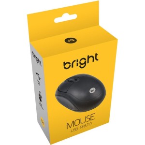 Mouse Optico Usb Espanha 1.000 Dpi Preto-040097-42164