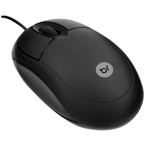 Mouse Optico Usb Espanha 1.000 Dpi Preto-040097-94931