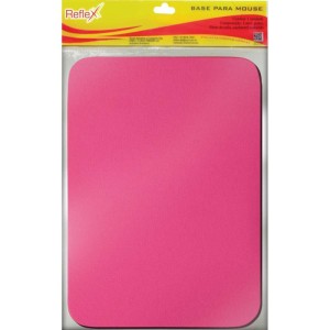 Mouse Pad Tecido Emborrachado Pink-071695-86016