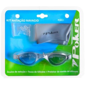 Oculos De Natacao Oculos+touca+protetor Pt/fu/pt-090508-31984