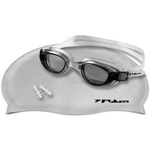 Oculos De Natacao Oculos+touca+protetor Tr/fu/pr-090509-57360