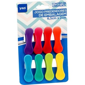 Organizador De Cozinha Prendedor De Embalagens C/8pcs-029323-36026