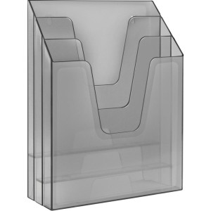 Organizador De Escritorio Expositor Triplo Vertical Fume-052028-86719