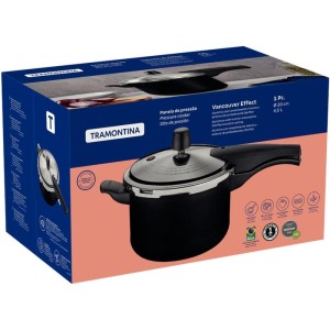 Panela Pressao Antiderente 4,5l Preto-109103-11758