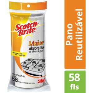 Pano De Limpeza Scotch Brite Reutilizavel 58f-088554-22935