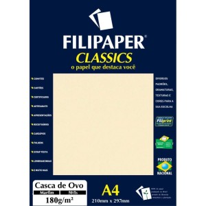 Papel A4 Casca De Ovo Marfim 180g.-005799-30976