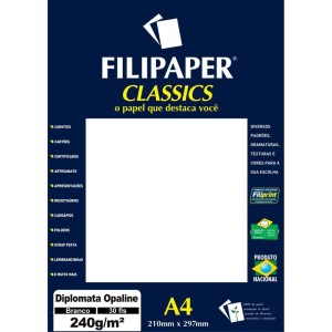 Papel A4 Diplomata Classics Marca Dagua Br 240g-081848-29658