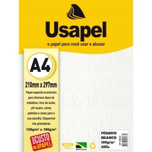 Papel A4 Persico Usapel Branco 180g.-077077-16749