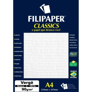 Papel A4 Verge Branco Classics 90g.-005832-45261