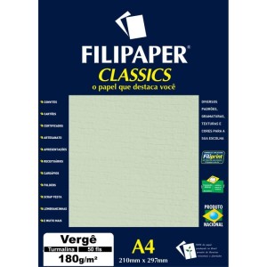 Papel A4 Verge Turmalina Verde 180g.-026771-21357