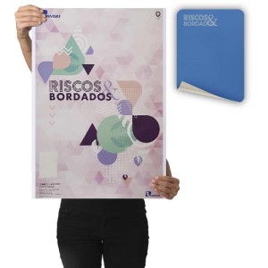 Papel Carbono Para Costura Riscos E Bordados Azul-077175-16990