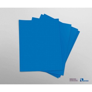 Papel Carbono Para Costura Riscos E Bordados Azul-077175-19071