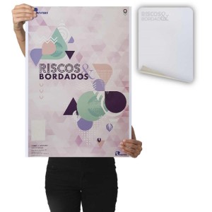 Papel Carbono Para Costura Riscos E Bordados Branco-077176-87769