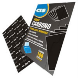 Papel Carbono Para Maquina Cis Filme Preto A-4-021760-24941