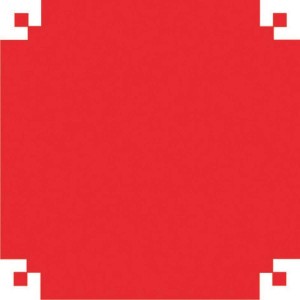 Papel Celofane 80x80cm. Liso Vermelho-048474-75347