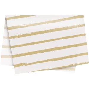 Papel De Seda Listras Aquarela Ouro 49x69-101714-12532