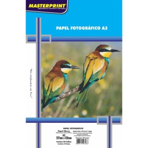 Papel Fotografico Inkjet A3 180g-079242-25448