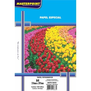 Papel Fotografico Inkjet A4 Matte 108g-079239-95832