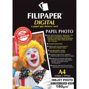 Papel Fotografico Inkjet A4 Photo Profissional 180g-017750-68467