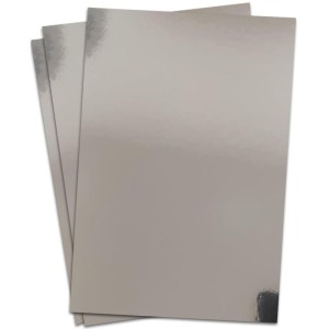 Papel Laminado Lamicote A4 250g Prata-101968-95399