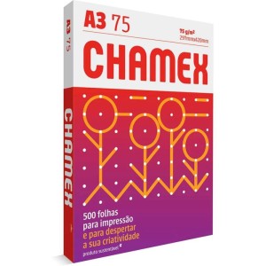 Papel Sulfite A3 Chamex 75g 500 Fls-080250-52807