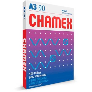 Papel Sulfite A3 Chamex Super 90g 500 Fls-080240-73211