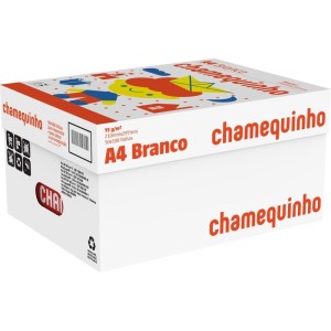 Papel Sulfite A4 Chamequinho 75g.bco C/100f-080210-43218