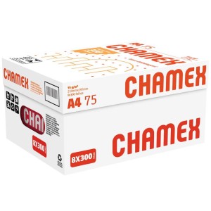 Papel Sulfite A4 Chamex 75g 08 Pctx300 Fls-083692-11836