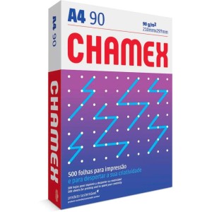 Papel Sulfite A4 Chamex Super 90g 5 Pctx500 Fls-080251-12779