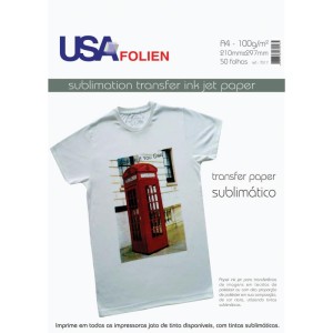 Papel Transfer P/sublimacao A4 100g-052344-12520