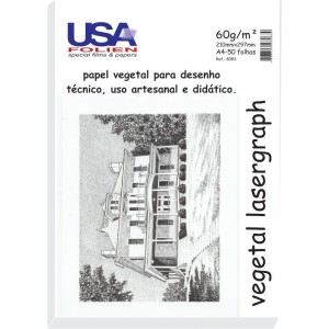 Papel Vegetal A4 60g. 210x297mm-046691-34679