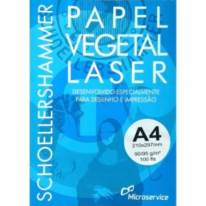 Papel Vegetal A4 90/95g 210x297mm-106867-25274