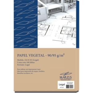 Papel Vegetal Lg 90/95g. 216x355mm-029309-42803