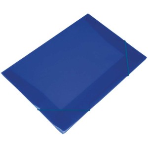 Pasta Aba Elastica Plastica Mini 20mm Azul Soft-019184-15336