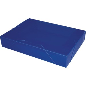 Pasta Aba Elastica Plastica Oficio 55mm Azul-072820-75986